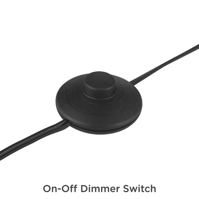 Possini Euro Design Flute Modern Torchiere Floor Lamp 64" Tall Satin Black Brushed Nickel White Linen Shade For Living Room Bedroom Office House Home - Image 5