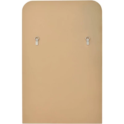 Possini Euro Design Rectangular Vanity Wall Mirror Modern Glam Beveled Edge Shiny Silver Leaf Frame 26" Wide For Bathroom Bedroom Living Family Room - Image 5