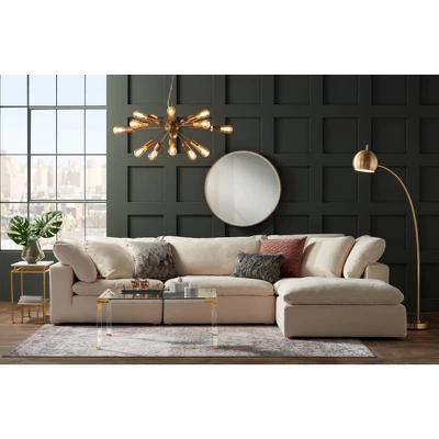 Possini Euro Design Hemingson Gold Large Chandelier 33" Wide Modern Sputnik 12-Light LED Fixture For Dining Room House Foyer Kitchen Island Entryway - Image 7